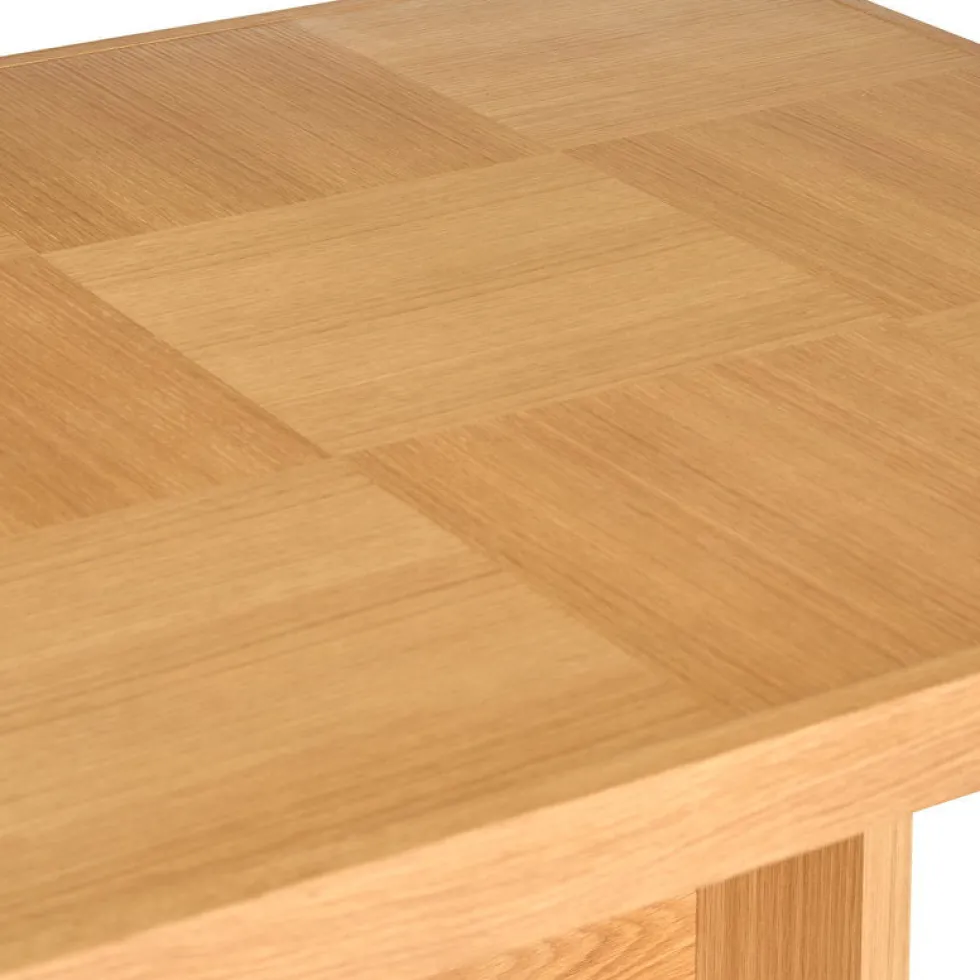 Table à manger rectangulaire en bois de chêne naturel 195x95x74cm Skak - Hübsch