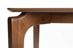 Table à manger rectangulaire en bois d'hévéa 160x90x75cm Savone - Dutchbone