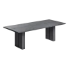 Table à manger rectangulaire en bois obsidian 240 x 100 cm Yaku 33 - Gervasoni