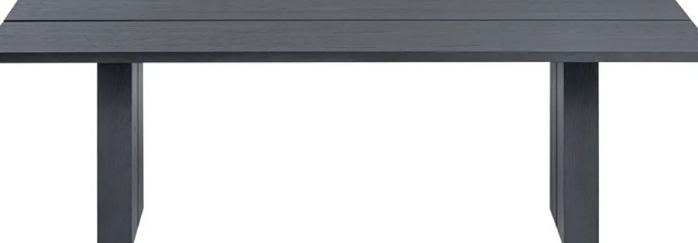 Table à manger rectangulaire en bois obsidian 240 x 100 cm Yaku 33 - Gervasoni