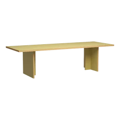Table à manger rectangulaire en bois olive 280x100cm - HKliving
