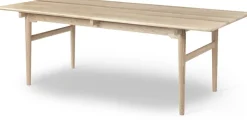 Table à manger rectangulaire en chêne blanc huilé 248x95cm CH327 - Carl Hansen & Søn