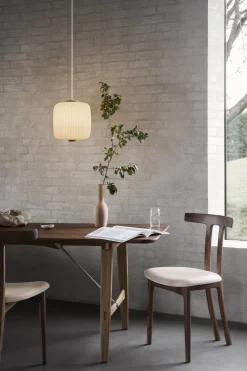 Table à manger rectangulaire en chêne huilé et laiton 210x82cm Hunting Table - Carl Hansen & Søn