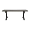 Table à manger rectangulaire en chêne marron 200 x 48 x 74 cm Maldon - Bloomingville