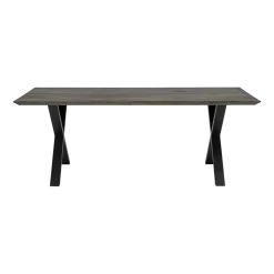 Table à manger rectangulaire en chêne marron 200 x 48 x 74 cm Maldon - Bloomingville