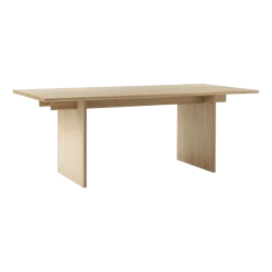 Table à manger rectangulaire en chêne 200x95x74cm Ita OS1 - &tradition