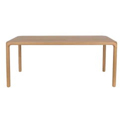 Table à manger rectangulaire en frêne naturel 180x90cm Storm - Zuiver