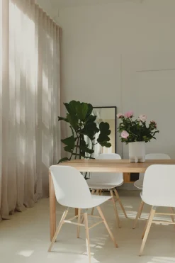 Table à manger rectangulaire en frêne naturel 180x90cm Storm - Zuiver