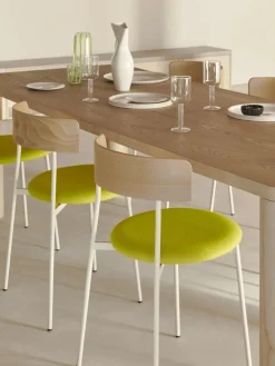 Table à manger rectangulaire en frêne naturel 220x90x74cm Harvey - Fest Amsterdam