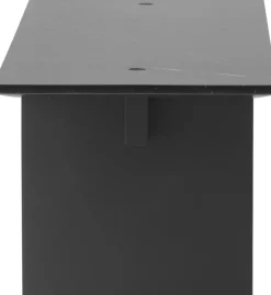 Table à manger rectangulaire en marbre noir Solid - Normann Copenhagen
