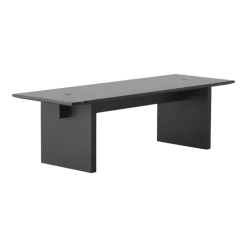 Table à manger rectangulaire en marbre noir Solid - Normann Copenhagen