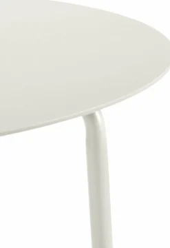 Table à manger ronde en aluminium sable 115 x 74 cm August - Serax