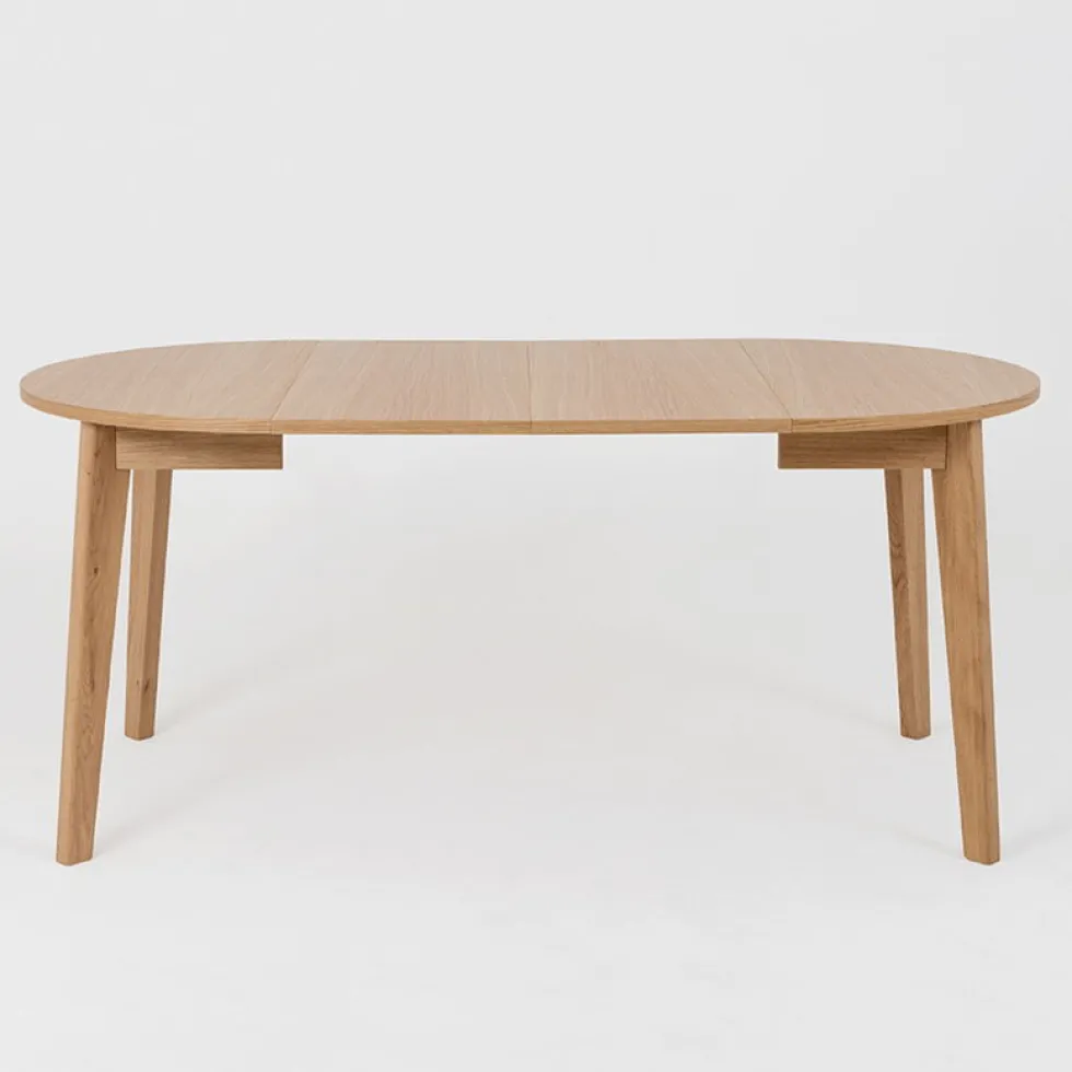 Table à manger ronde à rallonge en chêne 95cm Woodyou - Custom form