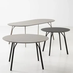 Table à manger taupe 220 cm Tree - Woud