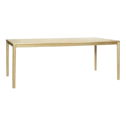 Table à manger 200 x 100 cm en chêne naturel - Hübsch