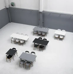 Table noire 90x90 Union noir - Normann Copenhagen