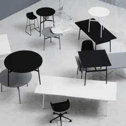Table noire 90x90 Union noir - Normann Copenhagen