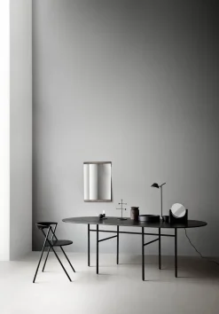 Table ovale noire Snaregade - Audo