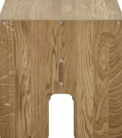 Table pour enfants en chêne marron 50 cm Bas - Bloomingville Mini