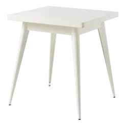 Table rectangulaire en acier blanc pur 70x70cm 55 - Tolix