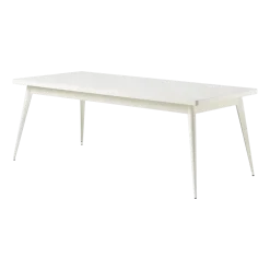 Table rectangulaire en acier blanc pur 200x95cm 55 - Tolix