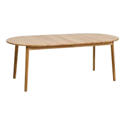 Table rectangulaire en chêne huilé massif 205 x 100 cm Rainbow - Hans K
