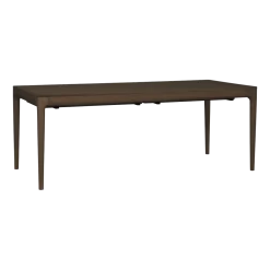 Table rectangulaire extensible en chêne foncé 200/300 x 90 cm Heart'n'Soul - UMAGE