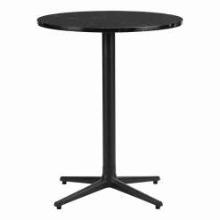 Table ronde 60 cm 4 pieds en marbre noir Allez Marble - Normann Copenhagen