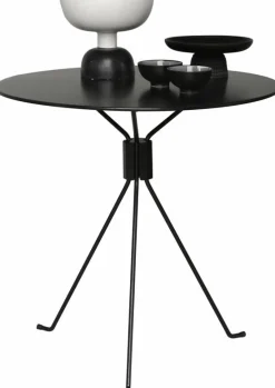 Table ronde de jardin en acier blanc 90 cm Bond - Cools Collection