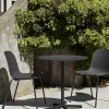 Table ronde en acier anthracite 74 x 70 cm Neu - Hay