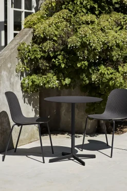Table ronde en acier anthracite 74 x 70 cm Neu - Hay