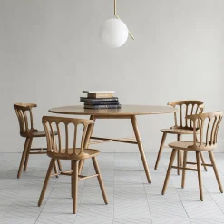 Table ronde en chêne huilé 140 cm San Marco - Hans K
