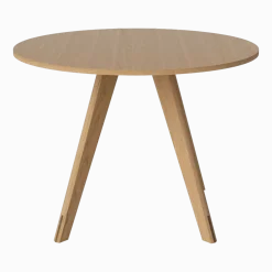 Table ronde en chêne massif huilé 100 cm New Mood - Bolia