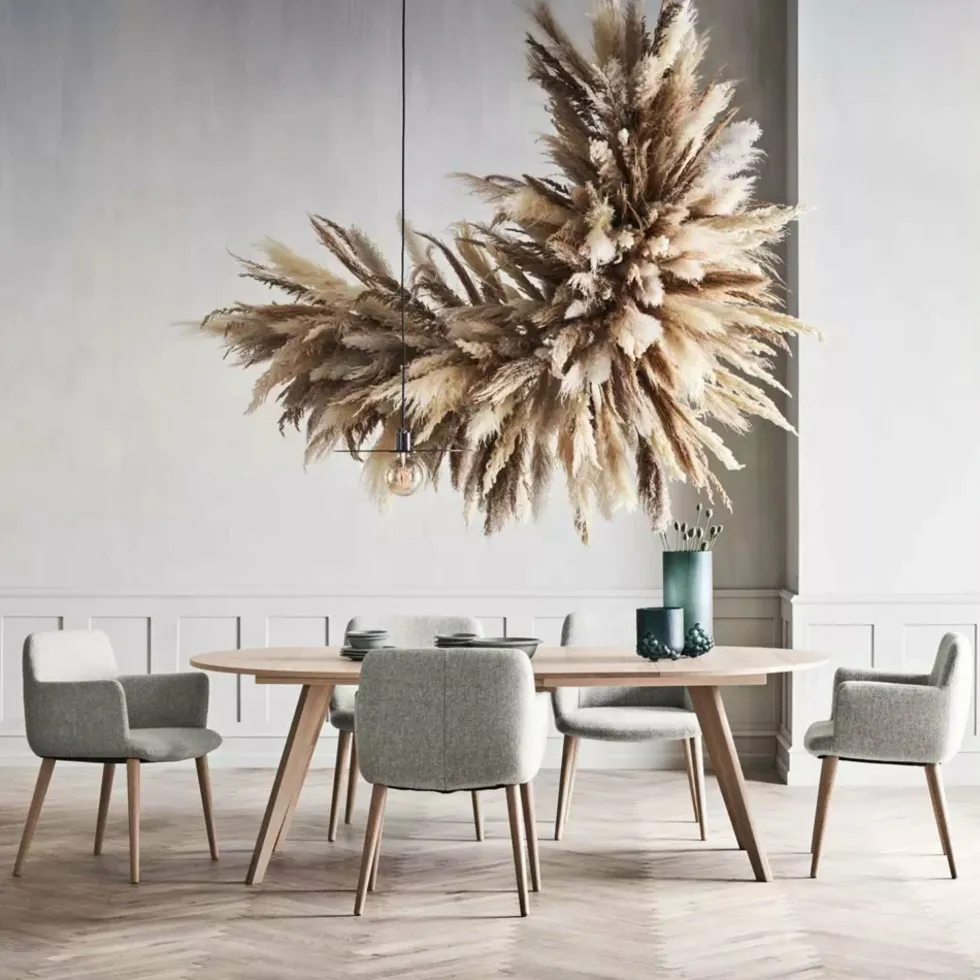 Table ronde en noyer massif huilé 123,5 cm New Mood - Bolia