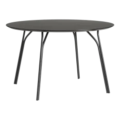 Table ronde noire 120 cm Tree - Woud