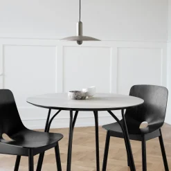Table ronde taupe 120 cm Tree - Woud