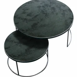 2 Tables basses charbon Nesting Coffee - Ethnicraft Accessories