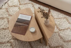 Tables basses en bois clair Orion - Home Design