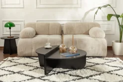 Tables basses en bois noir Orion v2 - Home Design