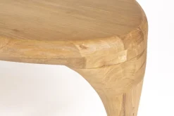 2 tables basses en chêne naturel 110x60cm Isla - Zuiver