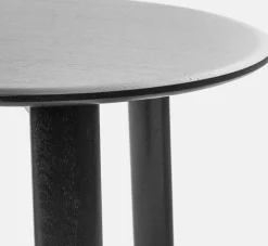 2 tables basses en chêne noir 50 et 60 cm Alle - Hem