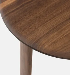 2 tables basses en noyer 60 et 70 cm Alle - Hem