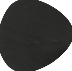 3 Tables d'appoint en marbre noir naturel Axio - Pomax