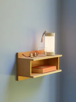 Tablette en bois 40x16xh22cm Misty - Hübsch