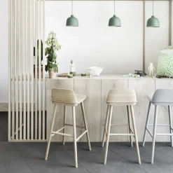 Tabouret de bar 75 cm gris Nerd - Muuto