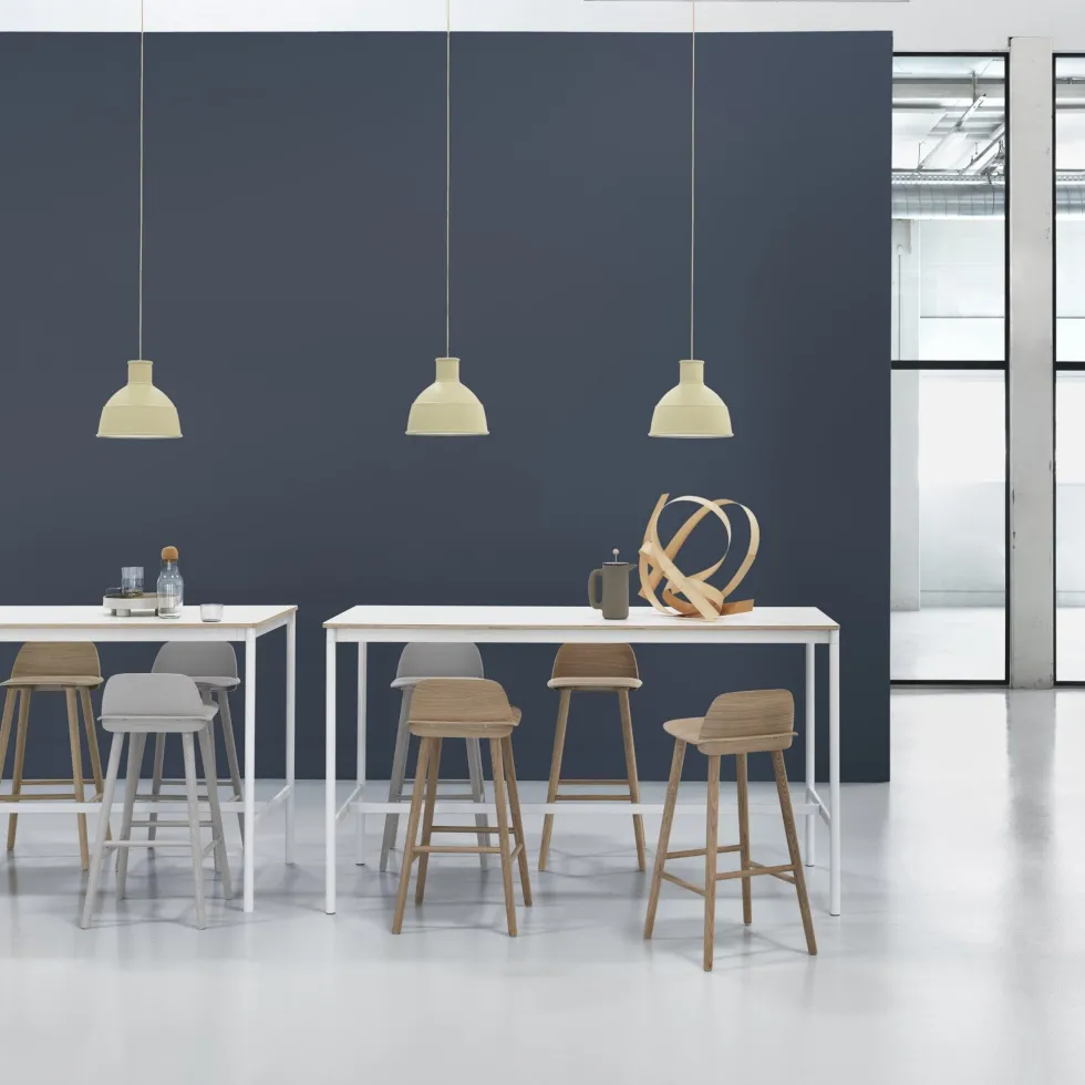 Tabouret de bar 75 cm gris Nerd - Muuto