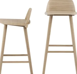 Tabouret de bar 75 cm rose Nerd - Muuto