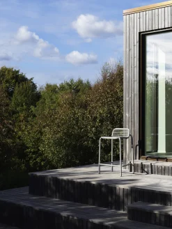 Tabouret de bar en acier gris 65cm Vig Robinia - Normann Copenhagen