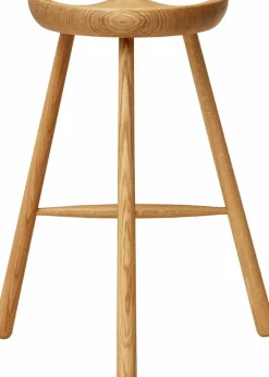 Tabouret de bar en chêne naturel 68 cm Shoemaker - Form & Refine