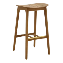 Tabouret de bar en frêne 65 cm Timber - 366 Concept